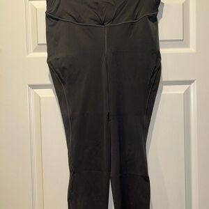 Lululemon Charcoal Grey Wunder Train Contour Fit High-Rise 25”